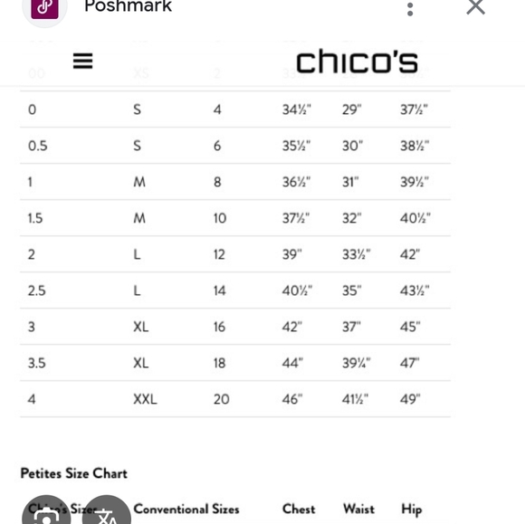 Chicos 💯 silk blazer size 3 - Picture 8 of 8